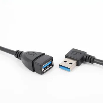 

USB 3.0 extension cord Male up and down left and right bend 90 Degree Extension Cable Male to female Adapter Cord USB Cables