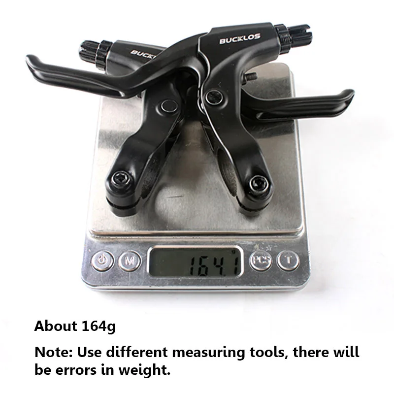 1 Pair 2.2inch Aluminum Bike Handlebar Brake Handle Levers Bicycle Handlebar Han