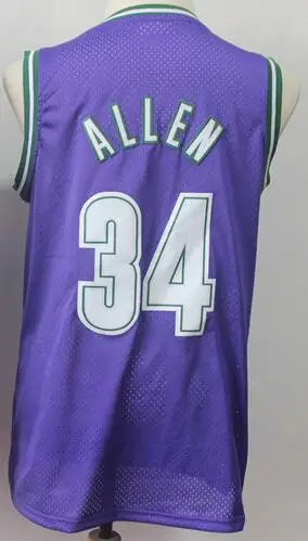 As photo Мужские baskeball Milwaukee Eric Bledsoe Giannis Antetokounmpo Ray Allen Khris Middleton майки - Цвет: As photo