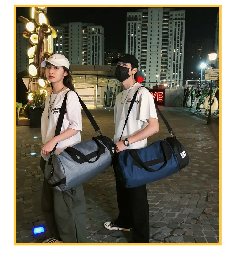 New Style Training Package Sports Large Capacity Travel Shoulder Handbag Swimming Gym Bag Manufacturers Direct Selling