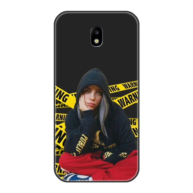 No.1 Крышка для samsung Galaxy J4 J6 J8 плюс J2 J5 J7 Prime Billie Eilish силиконовый чехол для телефона для samsung J3 J5 J7 - Цвет: No.1