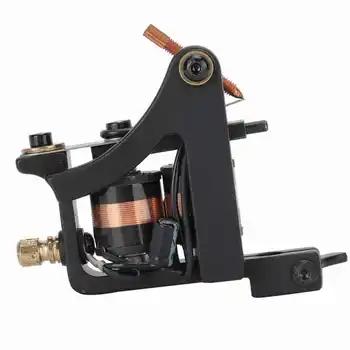

10 Warps Tattoo Shader Machine Professional Tattoo Machine Gun Coil Machine Body Art Metal Tattoo Machine Alloy Liner Shader