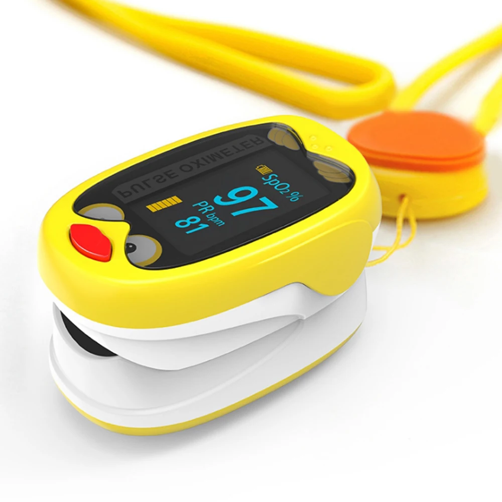 

Oximeter - Blood for Children and Adults Clip Blood LED Screen