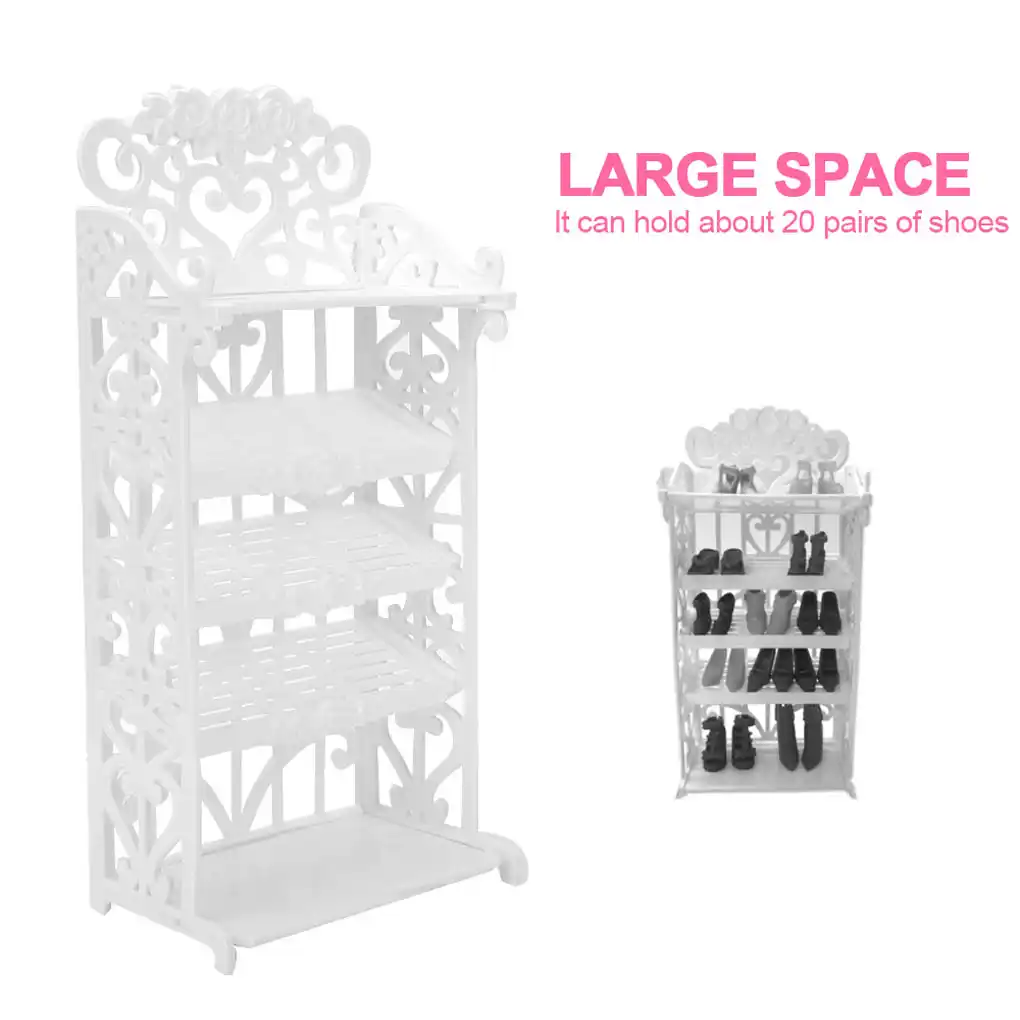 barbie shoe rack