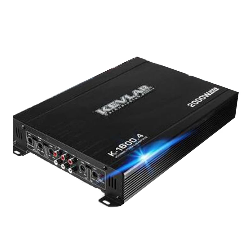 2000W 4 канальный автомобильный усилитель Динамик Авто Аудио Мощность усилитель автомобильный усилитель звука усилитель автомобильный Мощность стерео усилитель