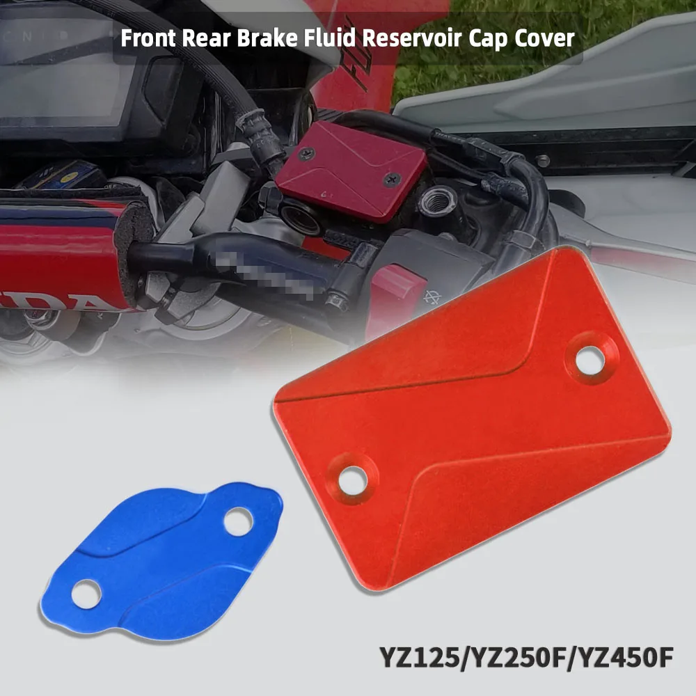 

Motorcycle WR250F 2003-2016 Front Rear Brake Fluid Reservoir Cap Cover FOR Yamaha YZ125 250 YZ450F 2003-2007 YZ250F 2003-2006
