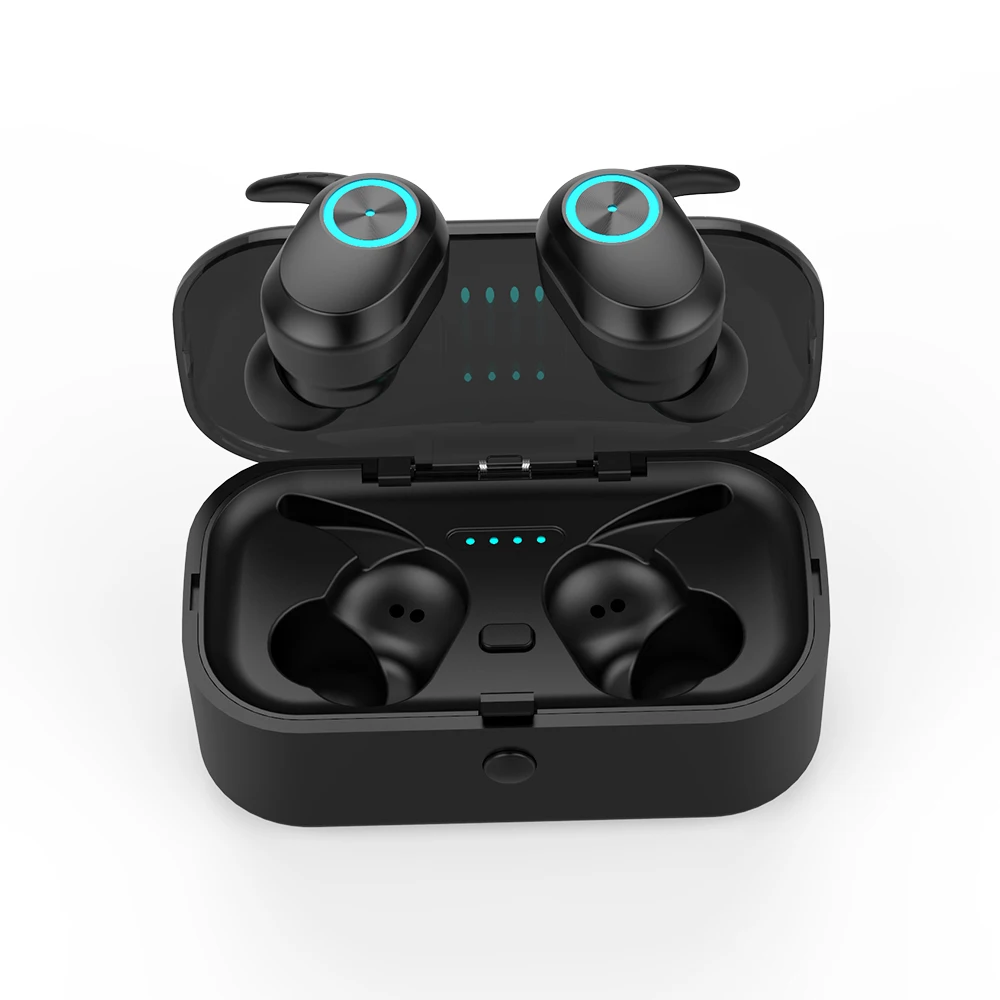 T1 Pods TWS IPX5 водонепроницаемые наушники 5,0 Bluetooth наушники спортивные стерео бинауральные гарнитуры Ecouteurs наушники с зарядным устройством