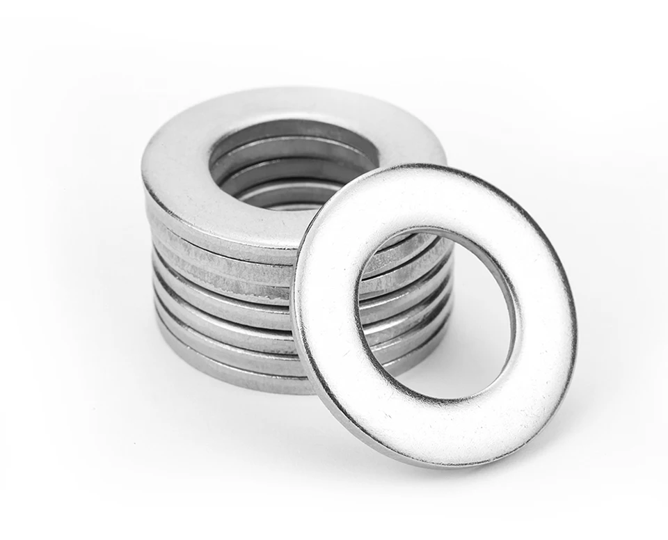 kit de rondelles plates en acier