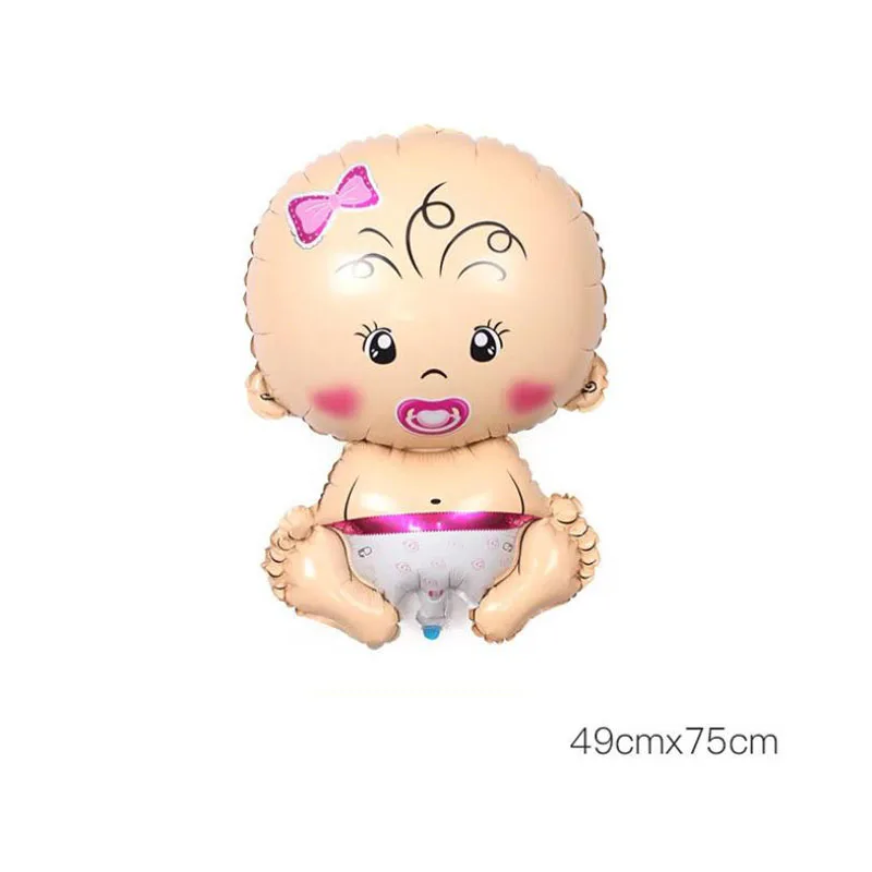 Newborn Boys girls Angel foil balloons baby Shower Supplies 1st birthday Party decoration globos gender reveal blue Pink ballon Foil Balloons Birthday Balloons Birthday Balloon Set Party Balloon Set Birthday Party Decoration Set Inflatable Balloon
