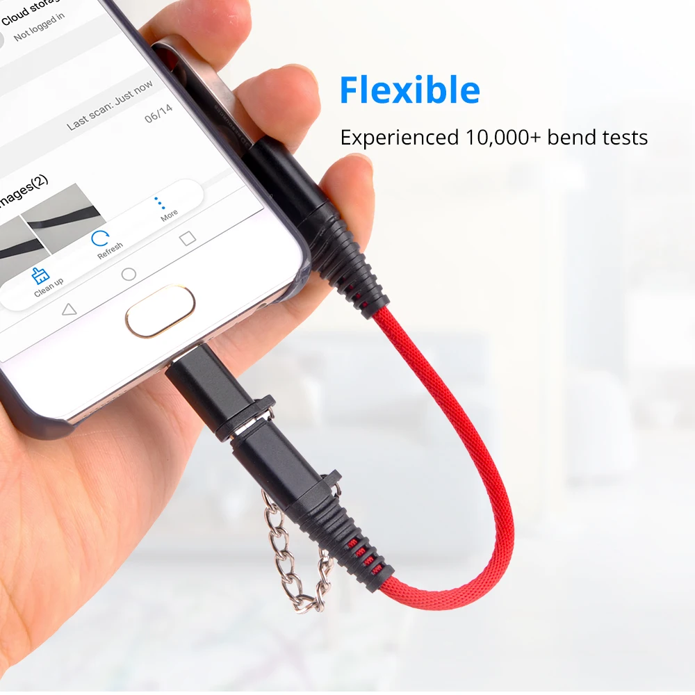 ANKNDO 2 в 1 USB-Type C Micro USB кабель адаптер мини зарядный кабель Разъем USB кабель Разъем для samsung Xiaomi MacBook