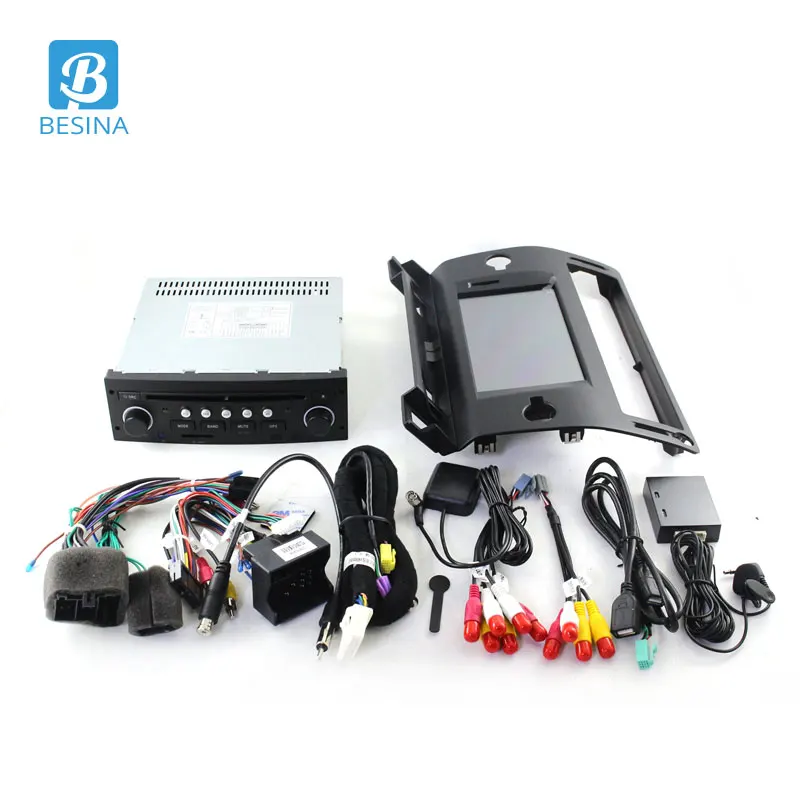 Besina Android 10,0 автомобильный dvd-плеер для Citroen C4 C-Triomphe C-Quatre 2004-2009 Мультимедиа gps стерео 1Din Автомагнитола wifi 2G+ 16G