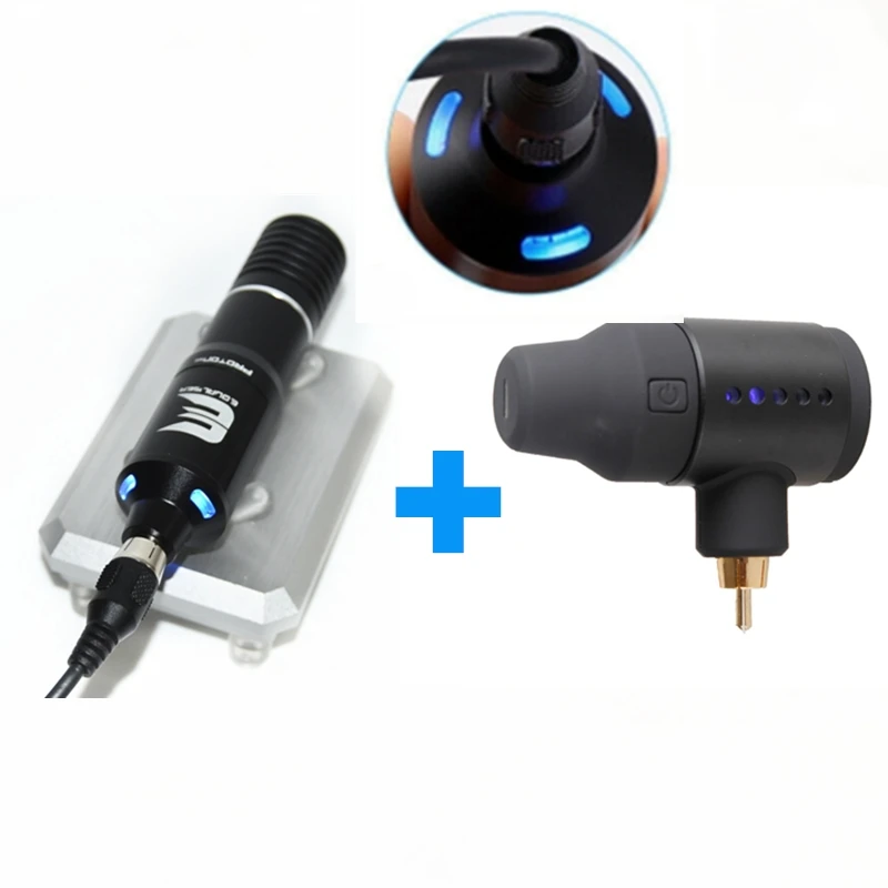 Black Kit Новое поступление высокое качество Татуировка роторная ручка Гибридный Перманентный макияж тату машина Мощный Тихий мотор поставка - Цвет: Black Kit