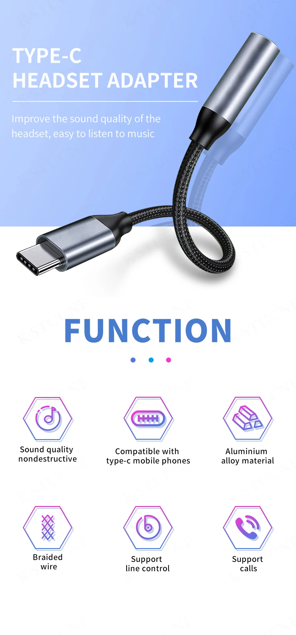 Кабель-адаптер типа C до 3,5 мм, аудио кабель для huawei Mate20 Pro Xiaomi Mi 9, Usb C, конвертер для наушников, кабель Usb type c, адаптер Otg