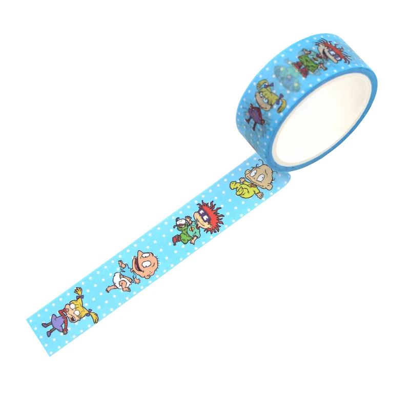 

LX210 Anime Washi Tape Vintage Funny DIY Scrapbooking Kids Washi Tape Printed Pattern Stickers