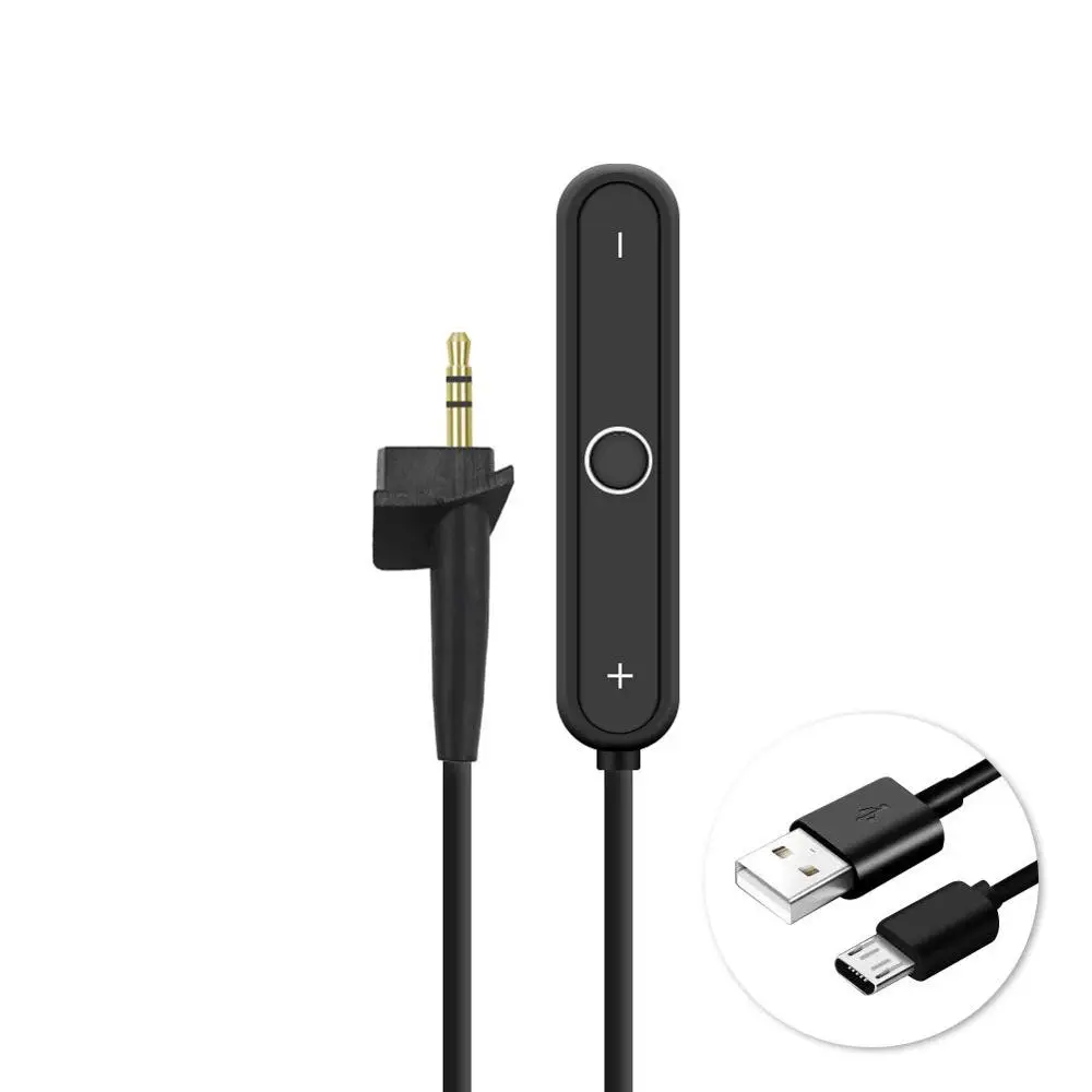 Bluetooth 5 0 Handsfree Stereo Audio Adapter Wireless Music Receiver for Bose Around Ear AE2 AE2i Headphones With Remote Control