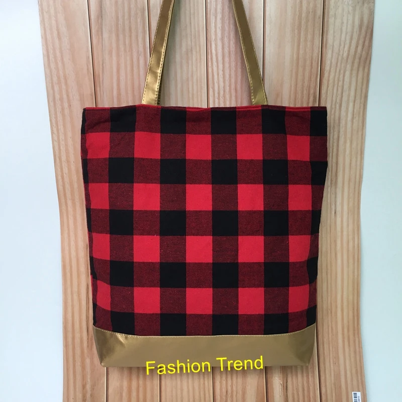 plaid tote bag (4)