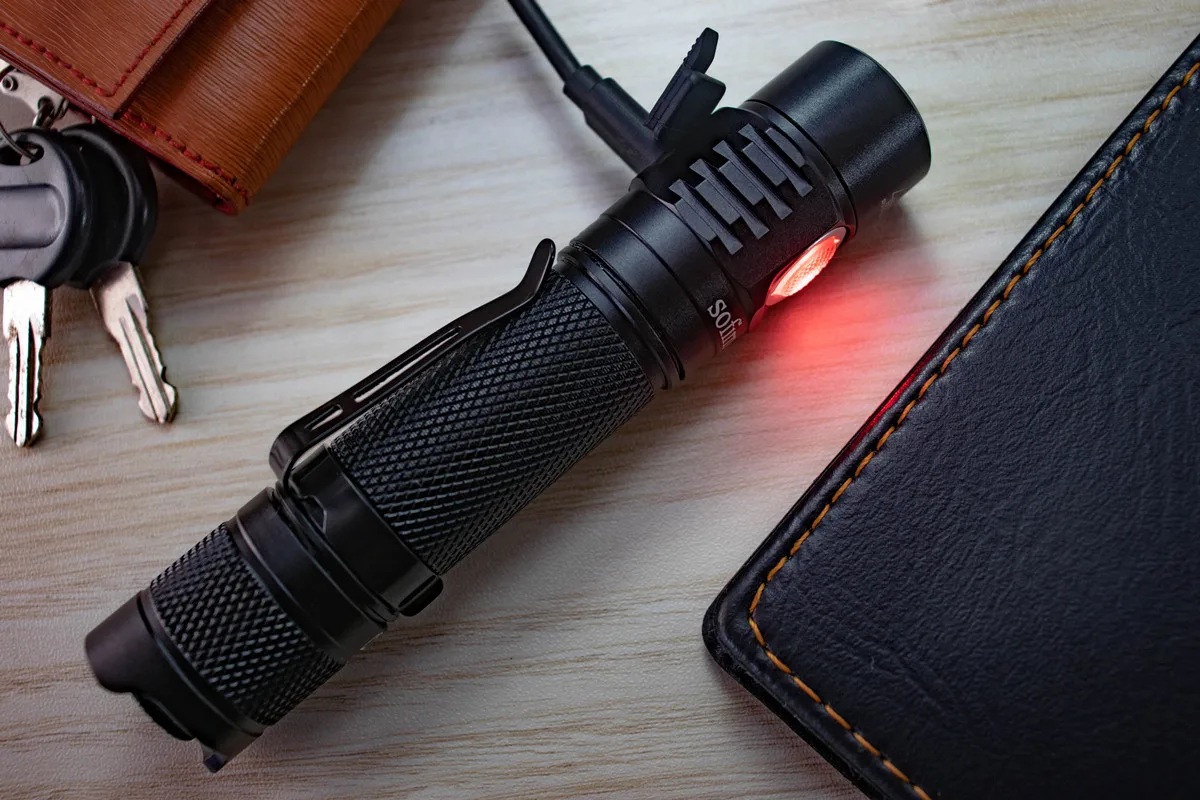 best led torch Sofirn SC31T SST40 LED Flashlight 2000lm Rechargeable 18650 Flashlights USB C Powerful Torch Outdoor Lantern for Hunting/Fish super bright flashlights