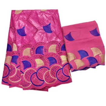 

Gorgeous Bazin riche lace brode lace fabric tissu african cotton embroidered basin riche fabric african brocade fabric 7 yards