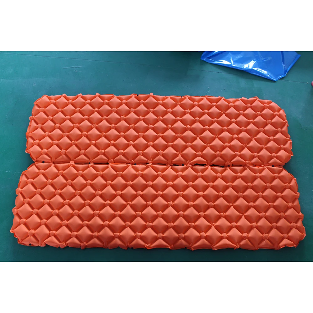 Надувной воздушный спальный матрас, Многофункциональный Сверхлегкий Толстый водонепроницаемый влагостойкий портативный туристический походный коврик Pa