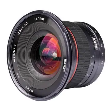 

Meike 12mm F2.8 Wide Angle Camera Lens APS-C Manual Focus Fixed Lens for Canon EF-M Fujifilm Sony Nikon 1 M4/3 Camera