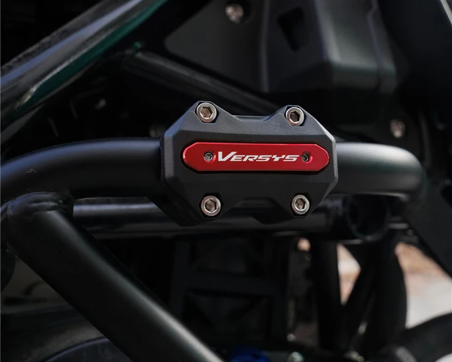 حامي مصد صدمات لمحرك الدراجات النارية كتلة ديكور لدراجات Kawasaki Versys 650 X300 Versys1000 2008 2019 2010 2018 2020-2
