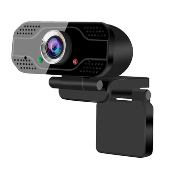 

1080P HD Web Camera Built-in Microphone USB Plug Free Drive Webcam for Streaming Meetings and Recording