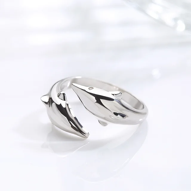 Simple Fashion Silver Color Feather 5