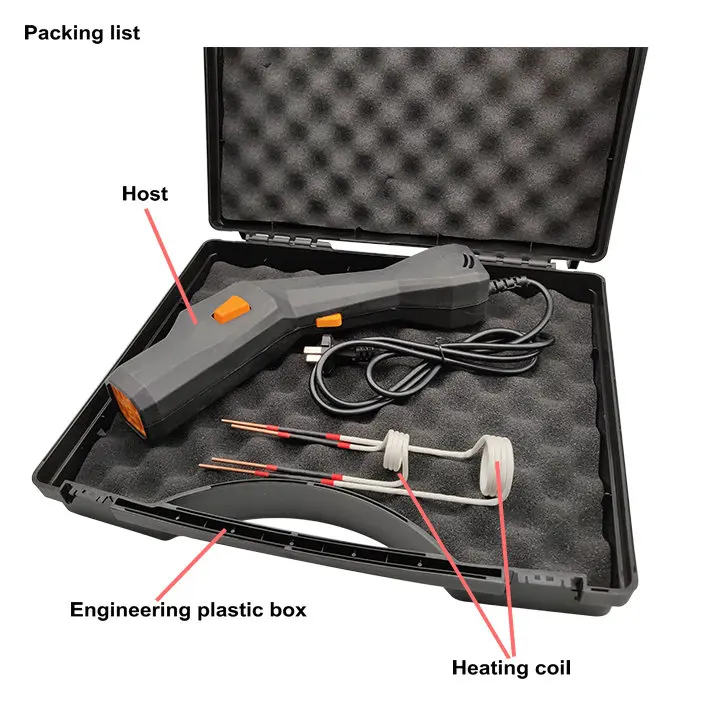 Высокочастотный индукционный нагреватель Ручной Индукционный нагревательный