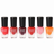 6 шт./компл. Гель-лак для ногтей Полупостоянный Гибридный гвоздь-лак разноцветный Гель-лак для ногтей Лаки 11 различных красочных серий
