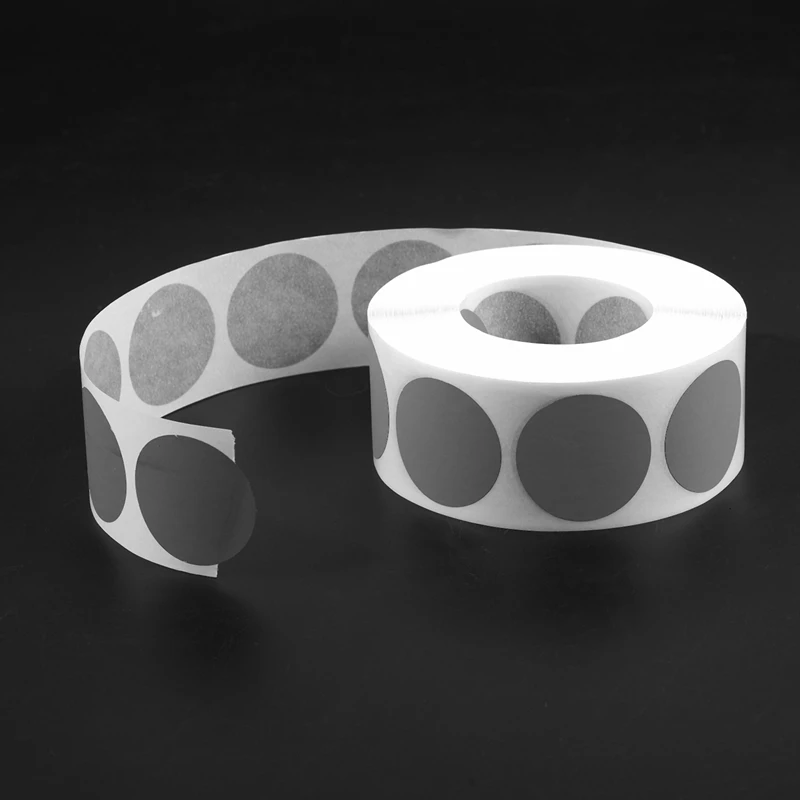 HOT-1000Pcs Scratch-Resistant Card Coating Sticker Magic Creative Card Coating 25Mm Round