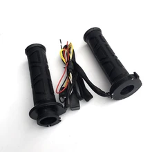 Регулируемый руль грелка 22 мм черный руль мотоцикла электрический горячий Подогрев рукоятки «Грипсы» температура мотоцикл части