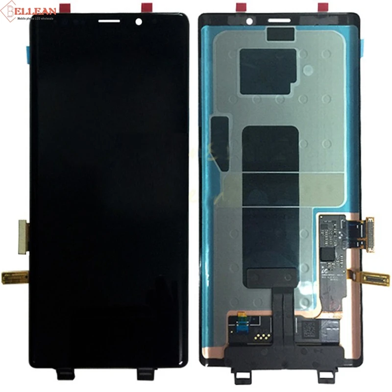 HH для samsung Galaxy Note 9 Lcd N960 Lcd кодирующий преобразователь сенсорного экрана в сборе Замена SM-N960F/DS N960U N9600/DS дисплей+ рамка