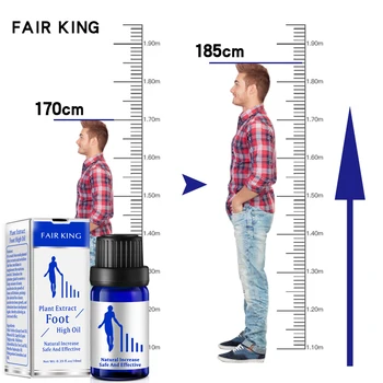 

New Famous Brand Height Increasing Oil Medicine Body Grow Taller Essential Oil Foot Health Care Products Promot Bone Growth