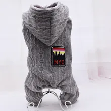 Модная теплая одежда для домашних животных; сезон осень-зима; с капюшоном; модная кашемировая одежда для кошек и собак; 9,9