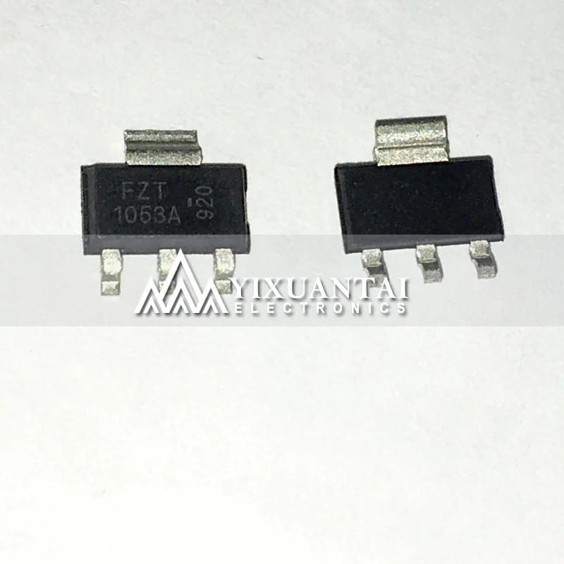 Бесплатная доставка 100% оригинальный FZT1053ATA FZT1053A FZT1151ATA FZT1151A FZT758TA FZT949TA SOT223 50 шт./лот