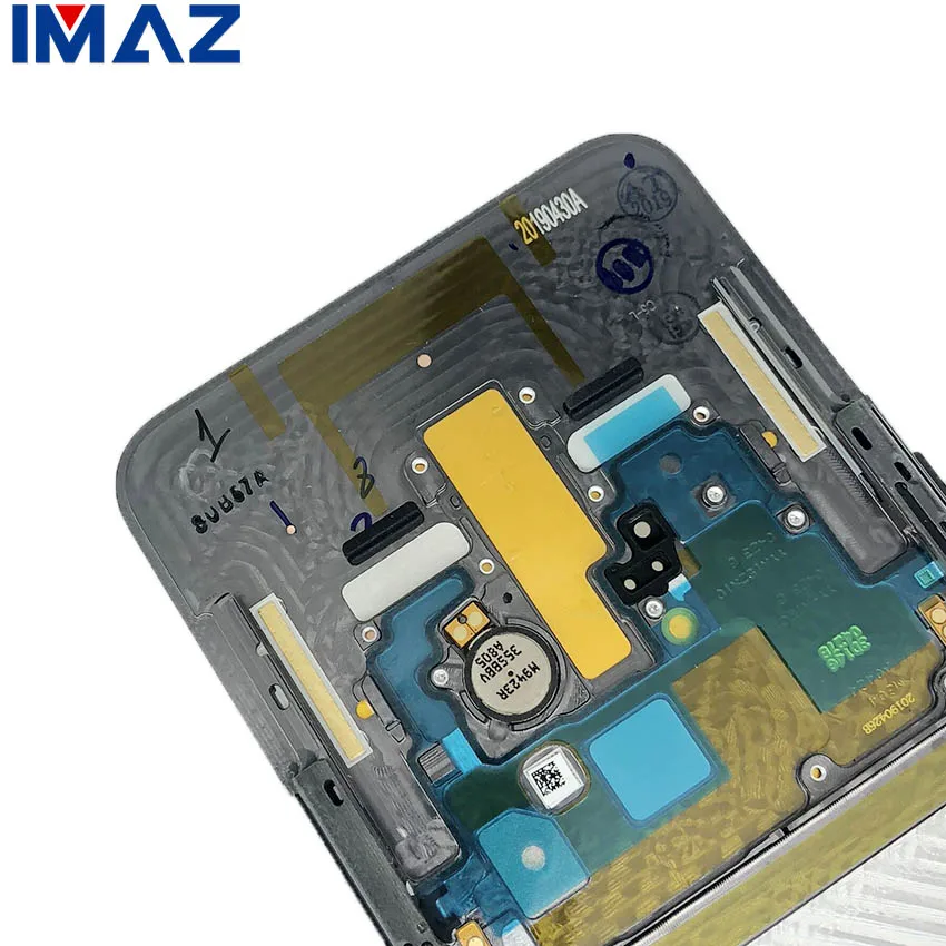 IMAZ Супер AMOLED 6," для samsung galaxy A90 A805 A805F/DS A905F сенсорный экран дигитайзер в сборе для A80 lcd+ рамка