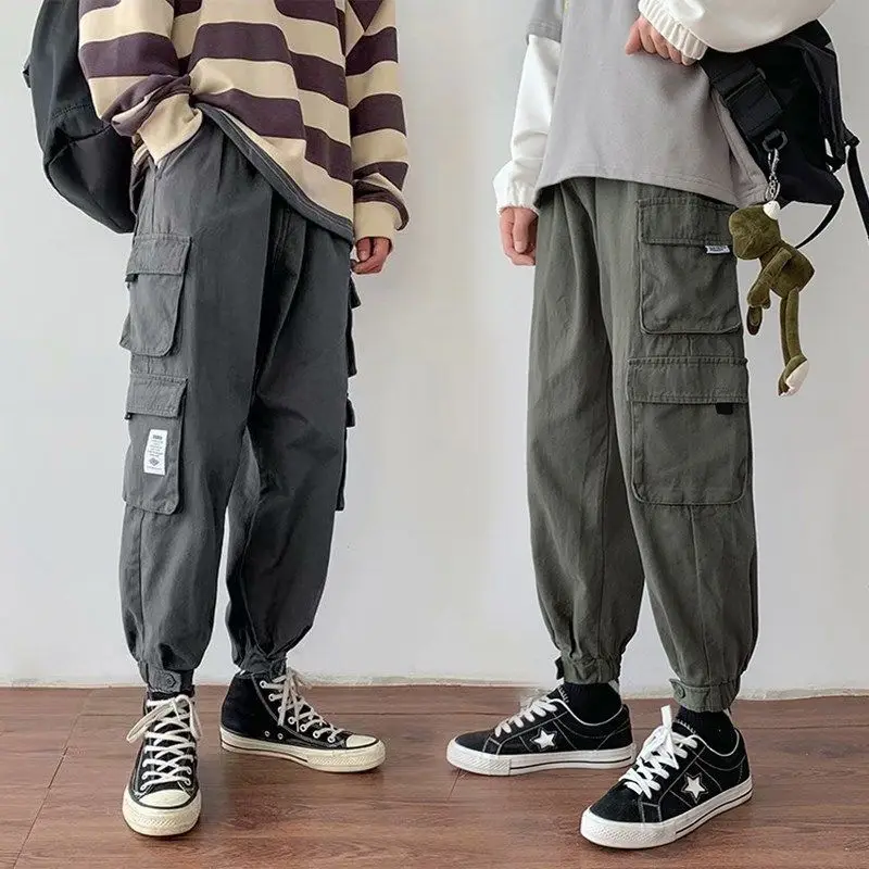 Best Offers Fashion Jogging Cargo Pants Men Black Japanese Streetwear Pants Oversize Sport Joggers Ankle Length Trousers Clothing Best Offers Fashion Jogging Cargo Pants Men Black Japanese Streetwear Pants Oversize Sport Joggers Ankle Length Trousers Clothing