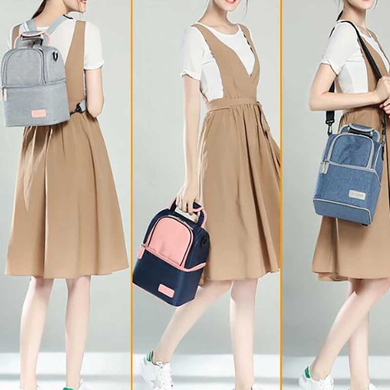 Mummy Backpack Breast Milk Cooler Bag  Insulation Bag  Storage Bags Kids Picnic Baby Breast Milk Thermal Bag  BNA001