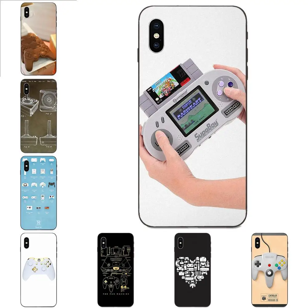 Винтаж игровой контроллер ТПУ Оригинальный чехол для Galaxy Note A8 A9 звезды