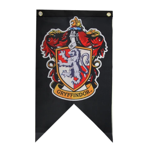Harripotter вечерние поставки Колледж знамена флага для мальчиков и девочек, детский костюм для хеллоуина декорация Рождественский подарок Магия для дома - Цвет: Светло-зеленый