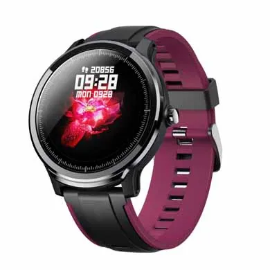 Kcondicee, Смарт-часы, мужские часы, IP68, водонепроницаемые, Смарт-часы, экран, пульсометр, кровяное давление, фитнес-трек, Спортивная музыкальная камера - Цвет: SN80PP