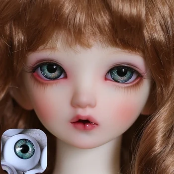 

BJD doll eye is suitable for 10mm14mm16mm18mm round handle a pair of star sparkles eye multi-color optional doll accessories