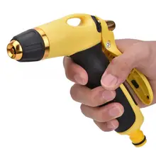 Портативный Сад Спрей для полива пистолет набор Многофункциональный высокого давления пушка мойка для автомобиля 8-15 м открытый газон набор для полива