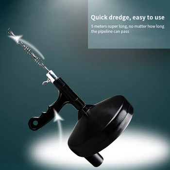 

Removal Tool Real Drain Cleaners Wholesale Household Powerful Sink Pipe Pipeline Dredge Suction Cup Toilet Plungers