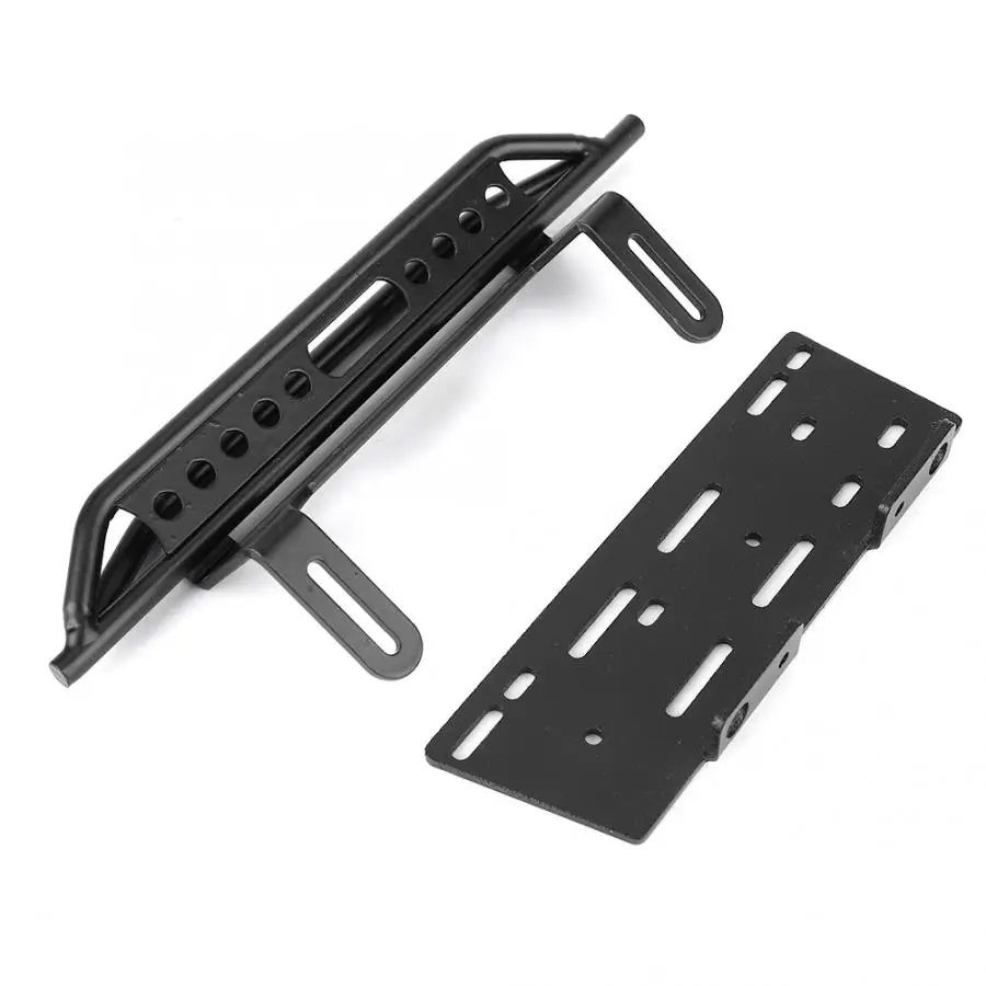 

Hot 1Pair Metal Side Pedal Plate Fit For Axial 90046 SCX10 SCX10-ll 1/10 RC Car Side Step Sliders 1:10 Scale RC Crawler Car Part