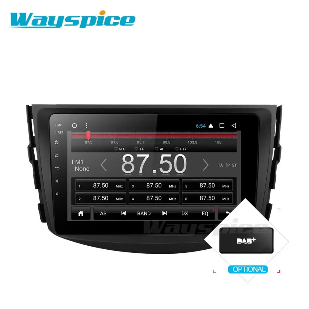 Gps навигации PX30 Android 9,0 Автомобильный DVD плеер для toyota rav4 2007 2008 2009 2010 2011