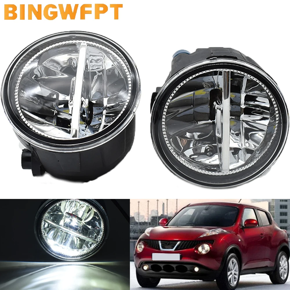 1 SET (Left + Right) Car Styling Front LED Fog Lamps Fog Lights For
