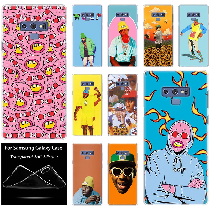 Silicone Case Tyler The Creator rapper For Samsung Galaxy Note 10 Pro 9 8 M10 M20 M30 M40 S8 S9 S10 Plus 5G S6 S7 Edge S5 S10e | Мобильные