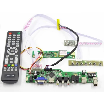 

Latumab New HDMI+USB+AV+VGA+ATV LCD Driver Board For 15.4" LTN154XA-L01 LTN154X1-L02 Screen Free shipping