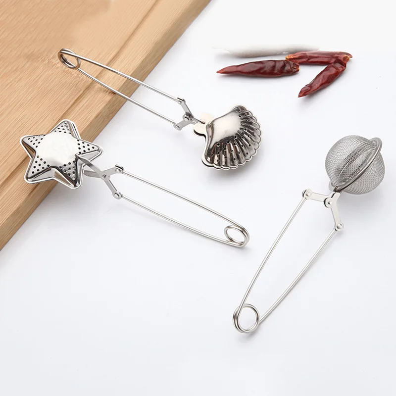 New Stainless Steel Tea Infuser Mesh Reusable Tea Bag Firmly Filter Strainer Mug Teapot Gadgets